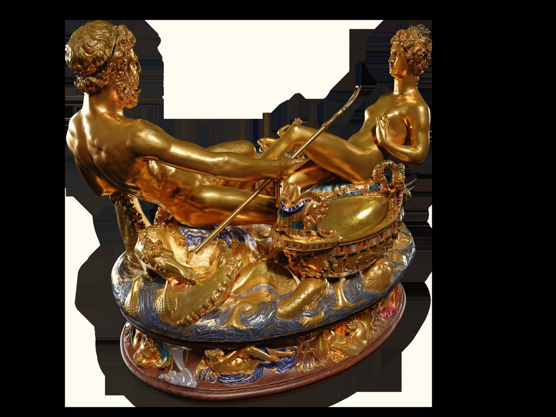 Cellini Saliera, Kunsthistorisches Museum, digital original